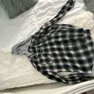 Size L, flannel hoodie